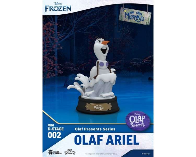 Figura beast kingdom minidstage disney olaf