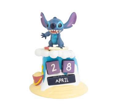 Calendario perpetuo 3d stitch surfer