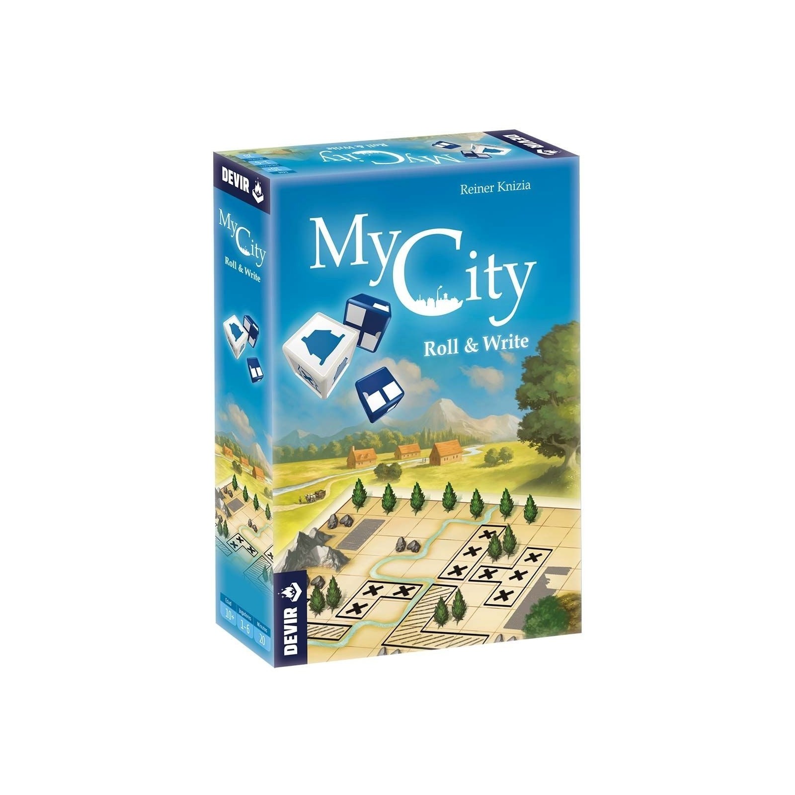 Juego mesa my city roll and