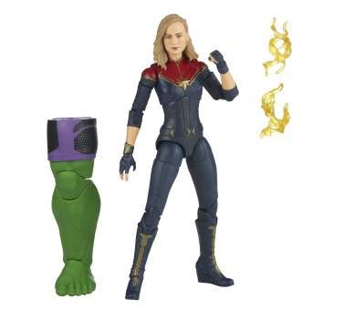 Figura hasbro marvel legends series capitana