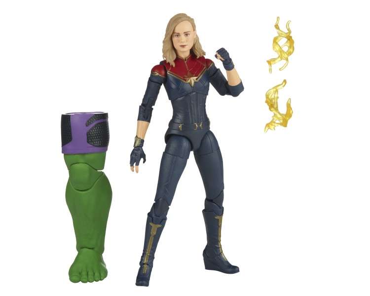 Figura hasbro marvel legends series capitana