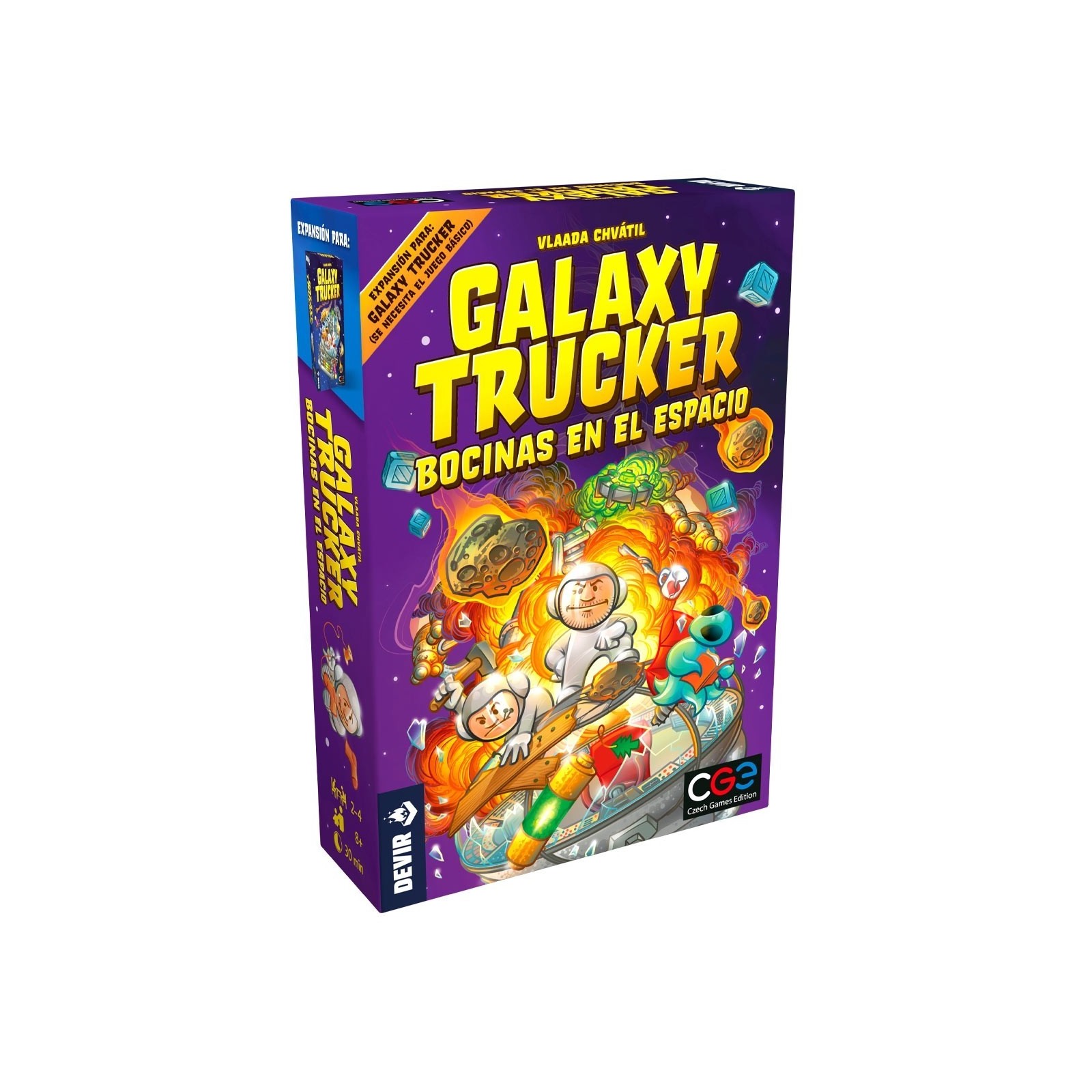 Juego mesa galaxy trucker expansion bocinas