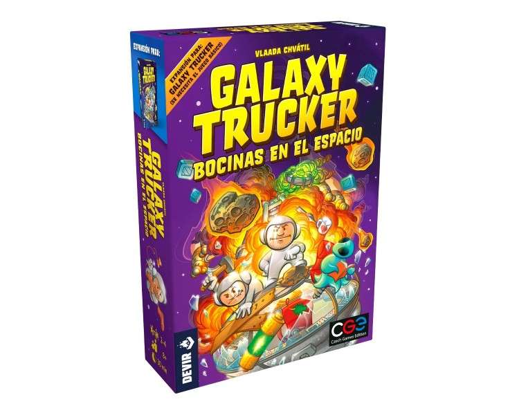 Juego mesa galaxy trucker expansion bocinas