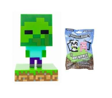 Pack minecraft lampara zombie figura