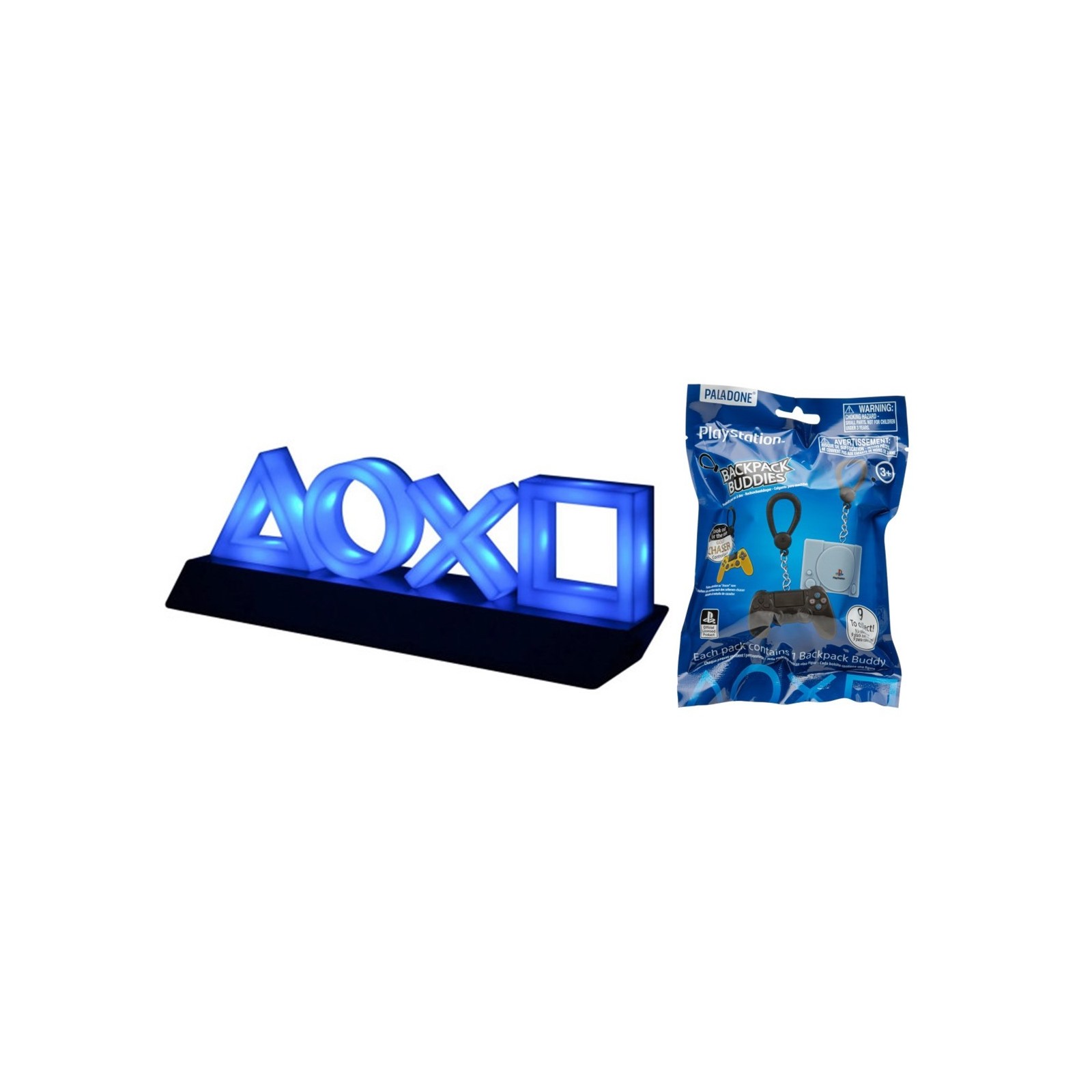 Pack playstation lampara iconos figura