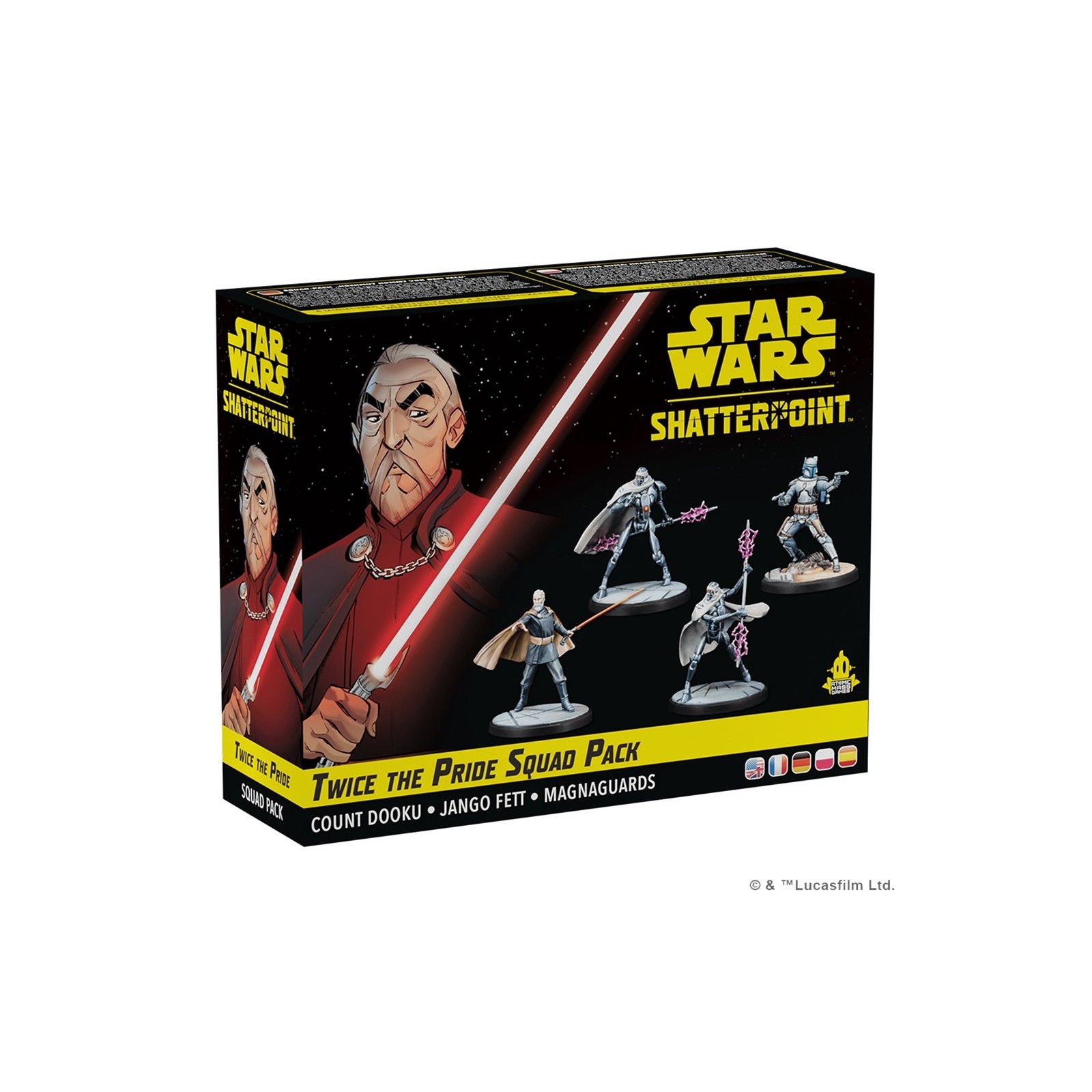 Juego mesa star wars shatterpoint twice