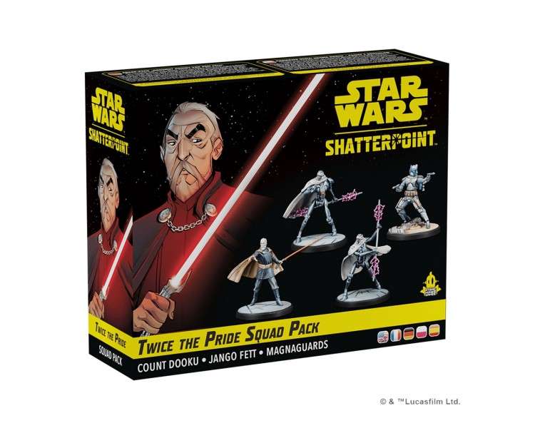 Juego mesa star wars shatterpoint twice