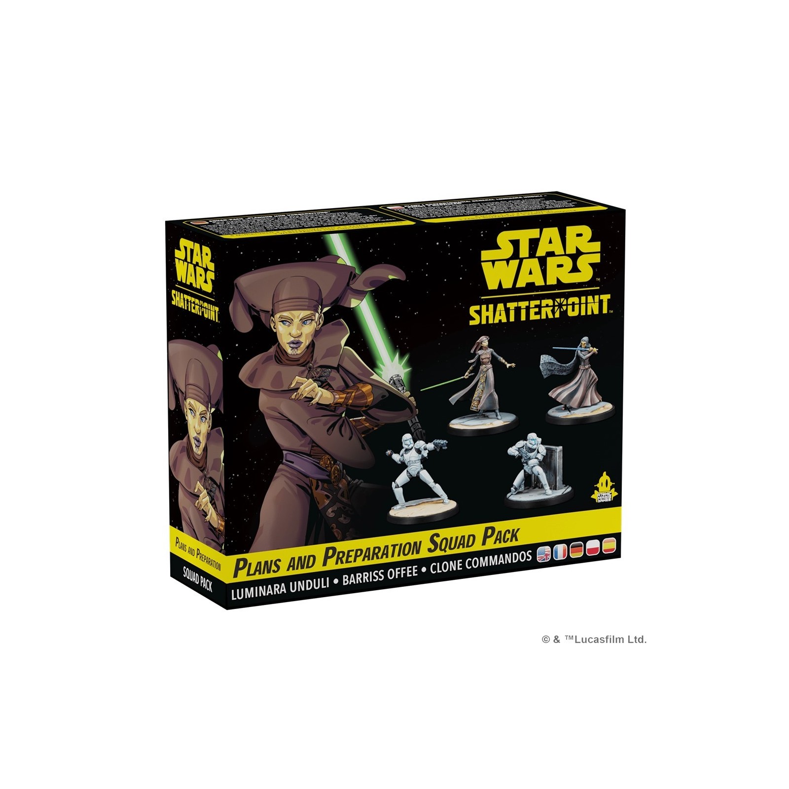 Juego mesa star wars shatterpoint plans