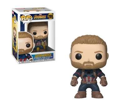 Funko pop marvel infinity war capitan