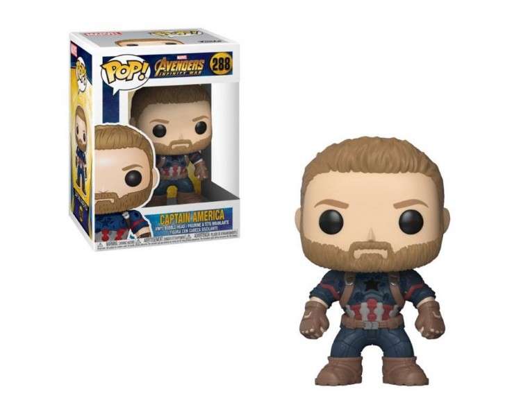 Funko pop marvel infinity war capitan