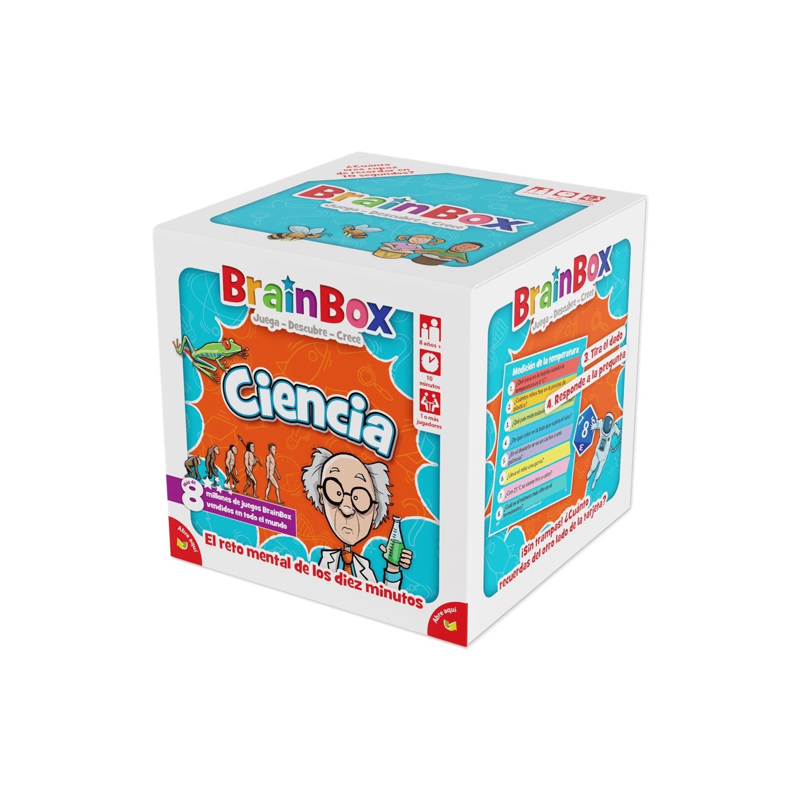 Juego mesa brainbox ciencia