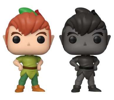 Pack 2 funko pops disney peter