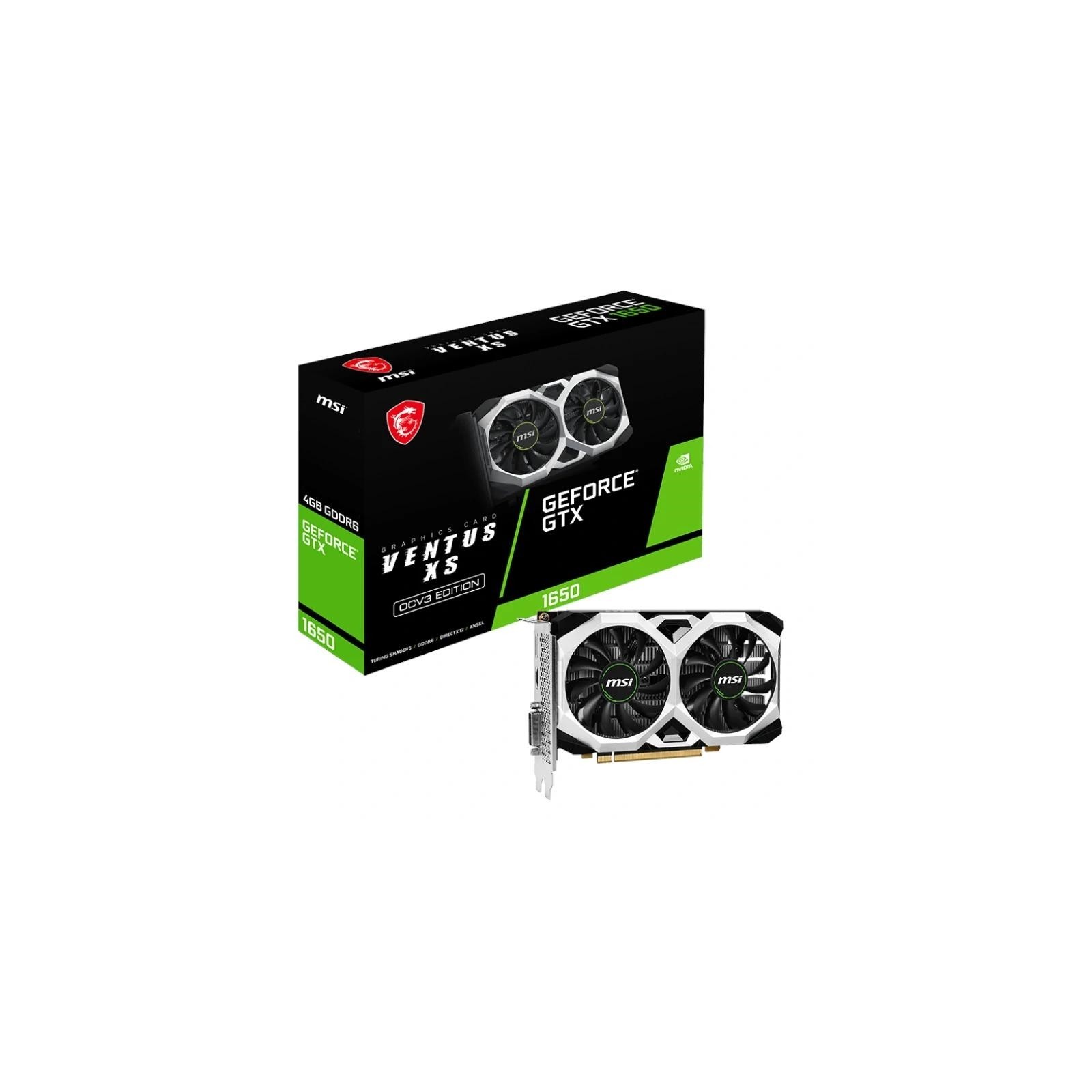 MSI VGA NVIDIA GTX 1650 D6 VENTUS XS OCV3