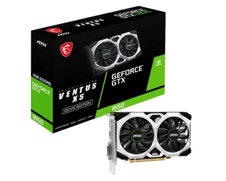 MSI VGA NVIDIA GTX 1650 D6 VENTUS XS OCV3