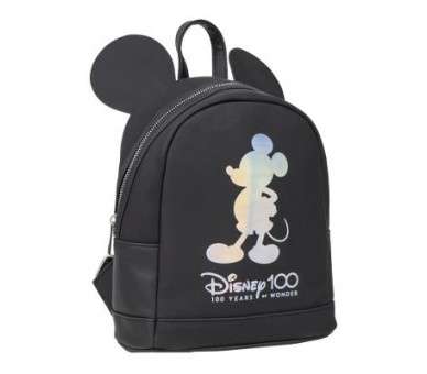 Mochila casual moda aplicaciones disney 100