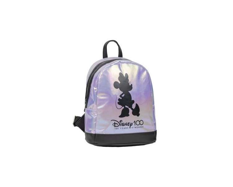 Mochila casual moda iridiscente disney 100