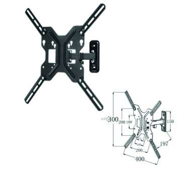 Soporte articulado tv 400 x 400