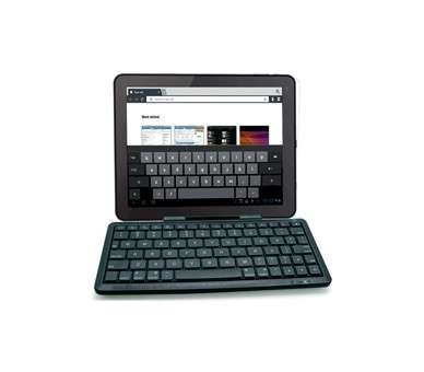 Mini teclado bluetooth con soporte para