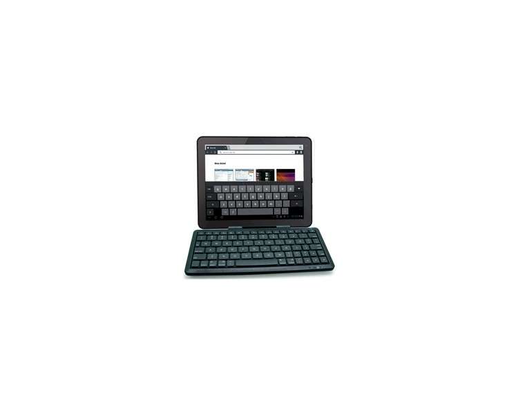 Mini teclado bluetooth con soporte para