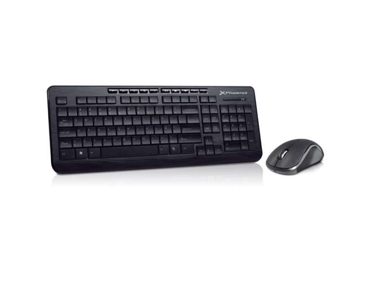 Combo phoenix key wireless espanol qwerty