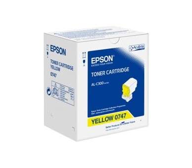 Toner epson c13s050747 amarillo 88k