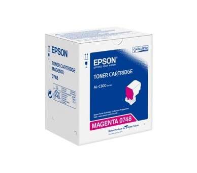 Toner epson c13s050748 magenta 88k