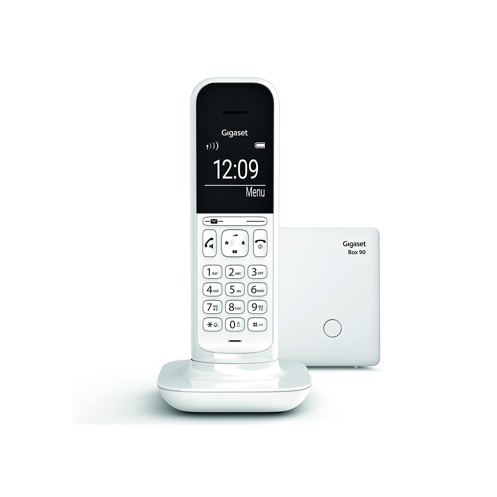 Telefono fijo inalambrico gigaset cl390 blanco