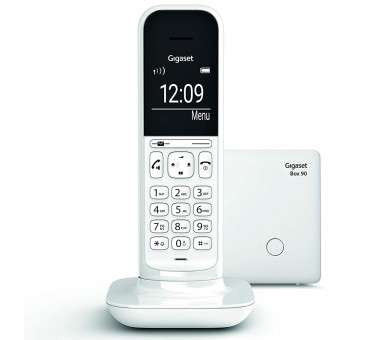 Telefono fijo inalambrico gigaset cl390 blanco