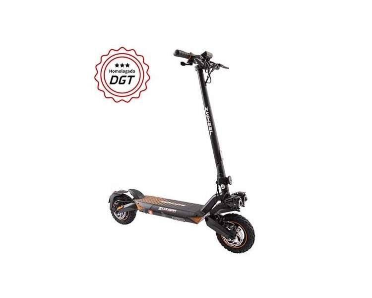 PATINETE ELECTRICO ZWHEEL ZCOUGAR DGT NEGRO