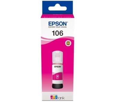 Cartucho tinta epson c13t00r340 106 ecotank