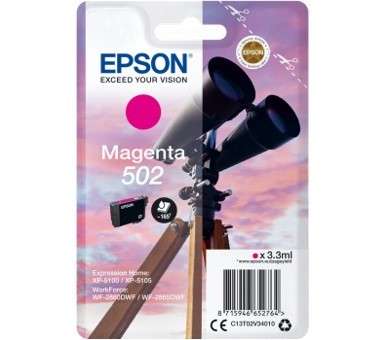 Cartucho tinta epson t02v340 502 magenta