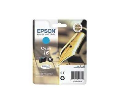 Cartucho tinta epson t162240 cian wf 2010