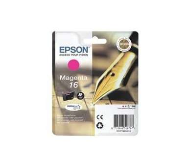 Cartucho tinta epson t162340 magenta wf 2010