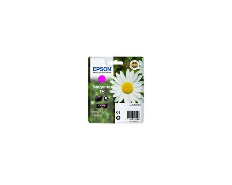 Cartucho tinta epson t180340 magenta xp 102