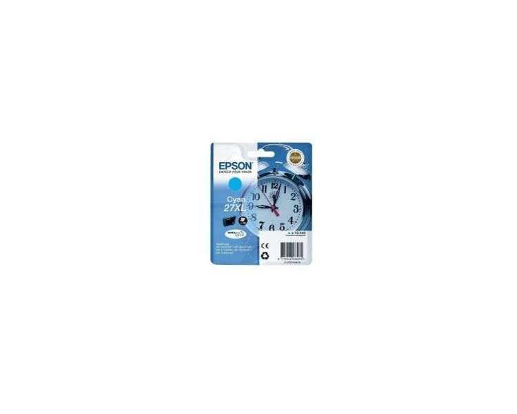 Cartucho tinta epson t271240 27xl cian