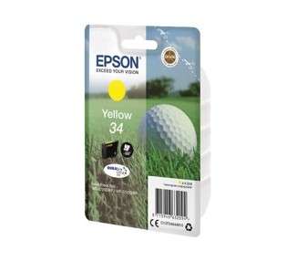 Cartucho tinta epson t3464 amarillo wf3720