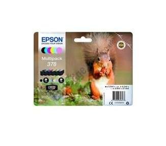 Multipack cartucho tinta epson 378 c13t37884010