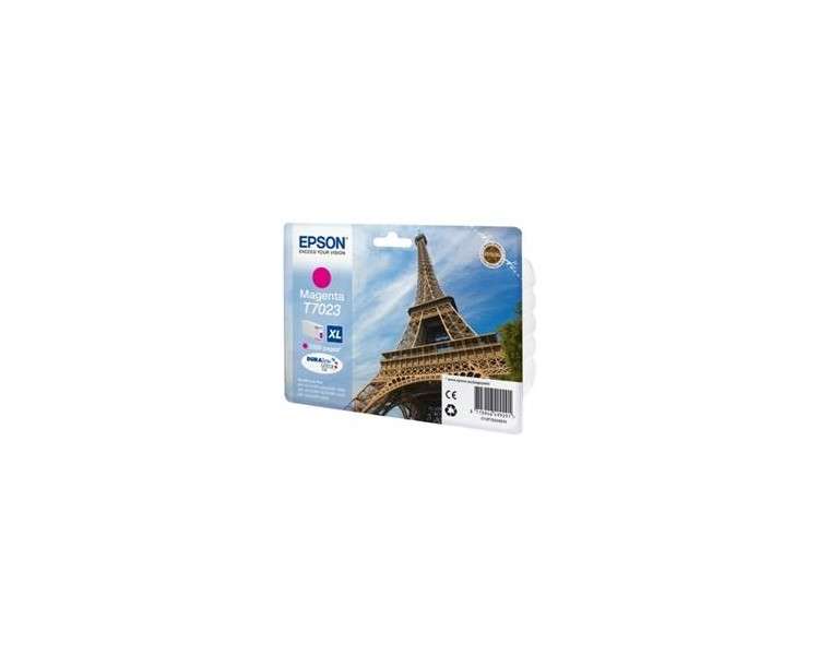 Cartucho tinta epson t702340 magenta alta