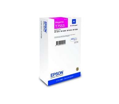 Cartucho tinta epson c13t755340 magenta xl