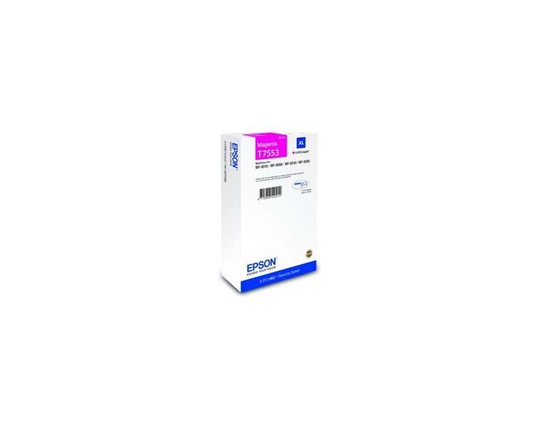 Cartucho tinta epson c13t755340 magenta xl