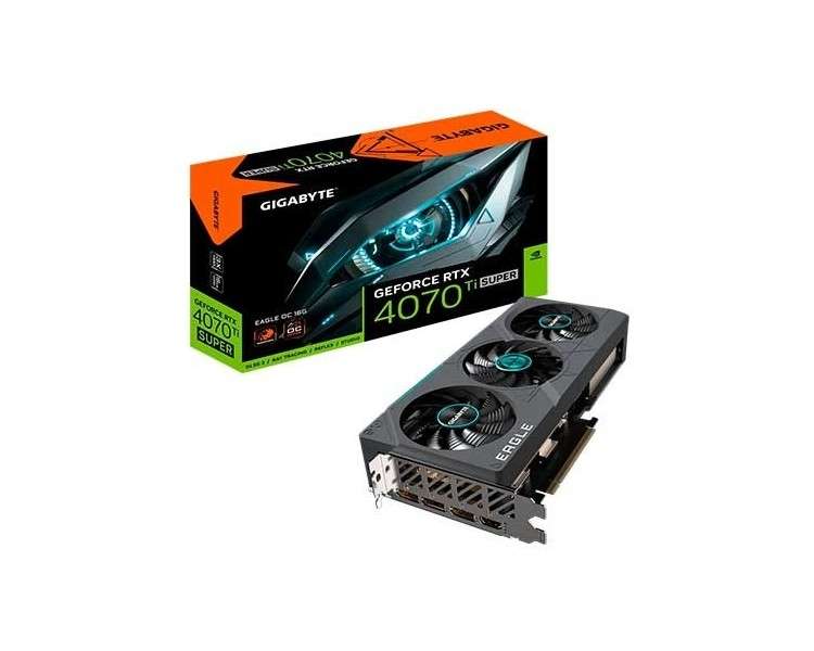 TARJETA GRaFICA GIGABYTE RTX 4070 TI SUPER EAGLE OC 16G