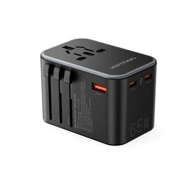 pSumergete en la maxima comodidad con un solo cargadorbrbrCon salidas de puerto unico USB C1 C2 que alcanzan los 65 W este carg