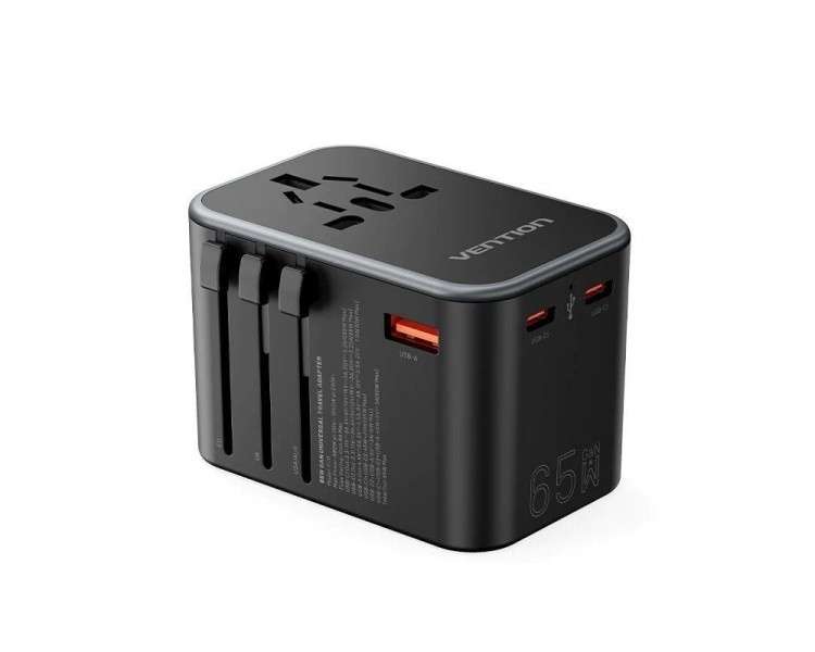 pSumergete en la maxima comodidad con un solo cargadorbrbrCon salidas de puerto unico USB C1 C2 que alcanzan los 65 W este carg