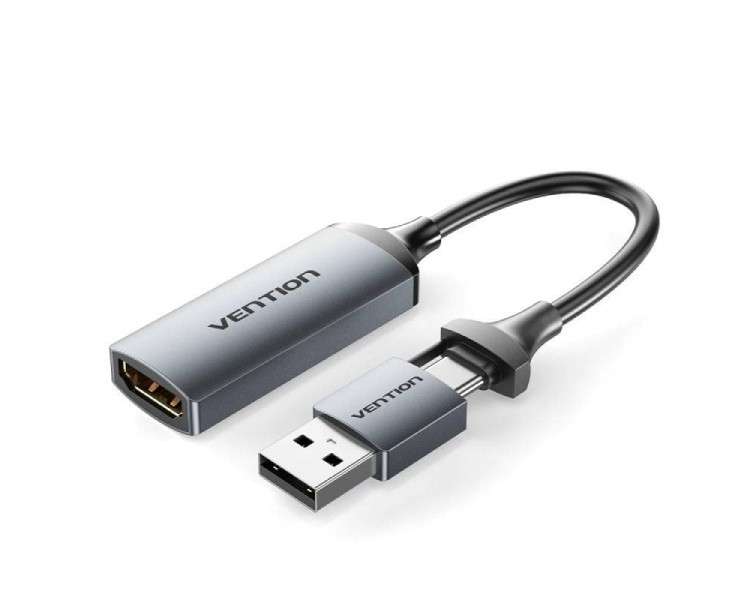 pul libEspecificaciones b li liConexiones HDMI Hembra USB Tipo C Macho USB A Macho li liColor Gris li liInterfaz entrada HDMI A