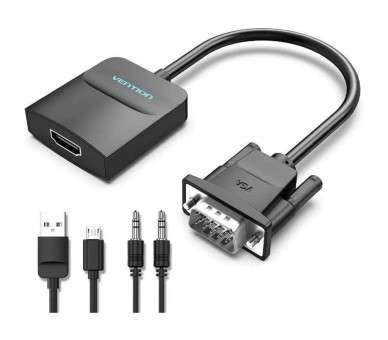 p ph2Convertidor VGA a HDMI h2ulliEste convertidor NO es bidireccional es un adaptador de VGA a HDMI solo convierte la senal VG