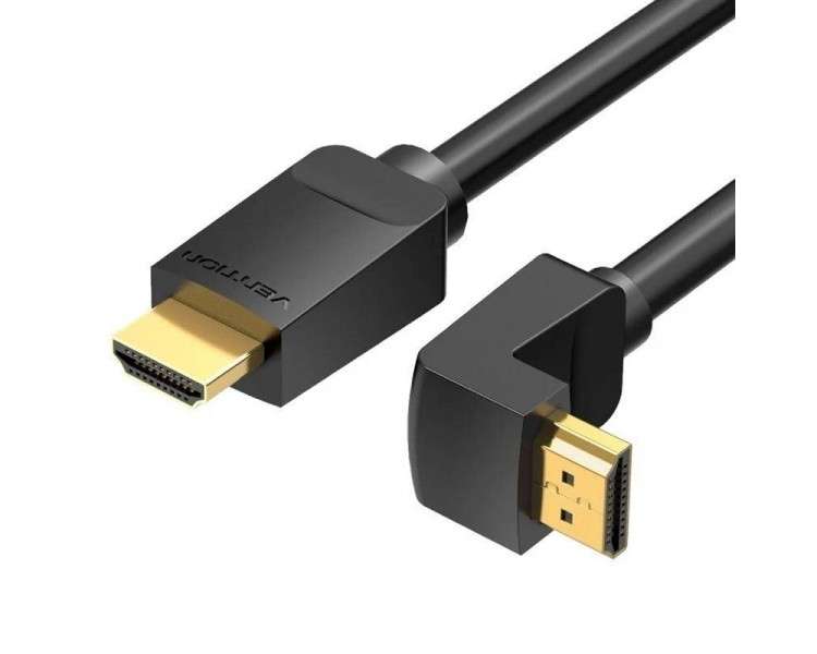 p ph2Cable HDMI Negro Acodado h2ulliCable HDMI a HDMI El cable VENTION HDMI 20 esta disenado para conectar dispositivos 4K como