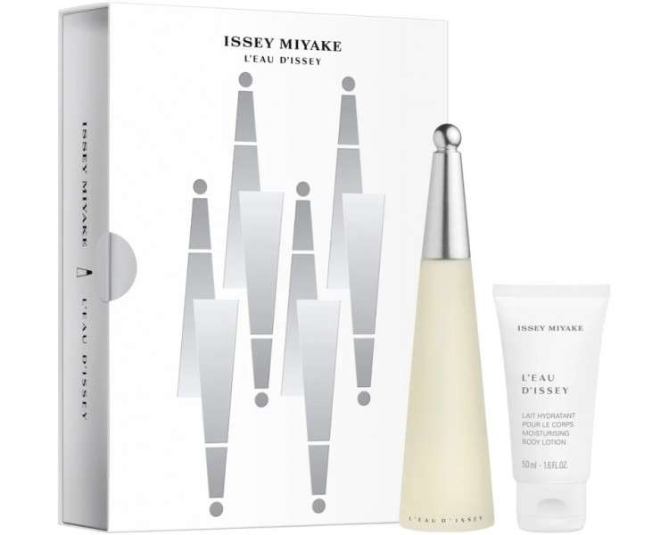 Issey Miyake L'Eau D'Issey Eau de Toilette Spray 100ml And Body Lotion 25ml Gift Set