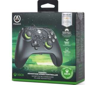 POWER A ADVANTAGE WIRED CONTROLLER GREEN HINT (XBONE)