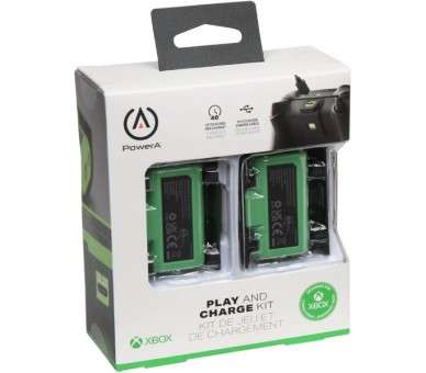 POWER A PLAY AND CHARGE KIT CONTROLLERS 2 UDS. (XBONE)