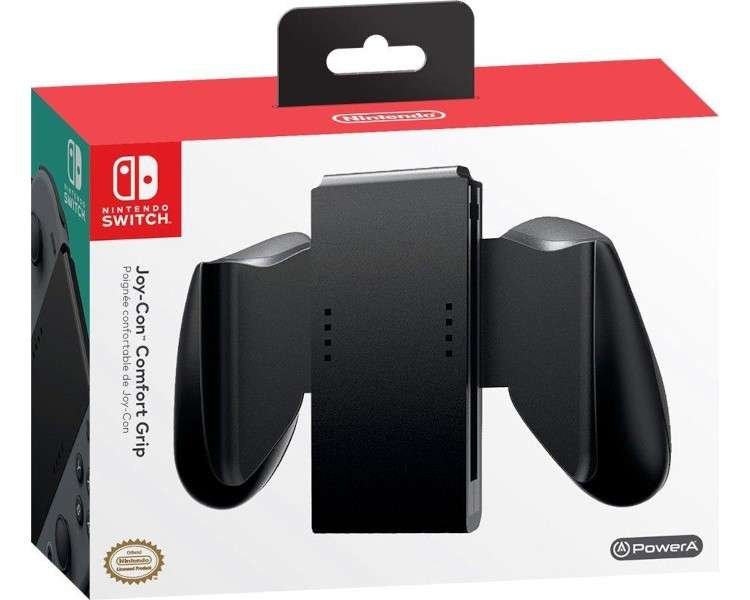 POWER A JOY-CON COMFORT GRIP BLACK (NEGRO)